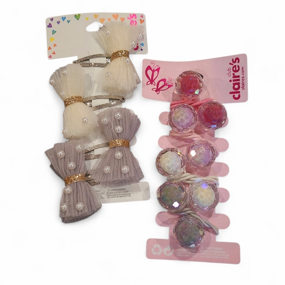 Girl's Claire's Hair Accessories Lot Of 2 🩷 NWT'S!
